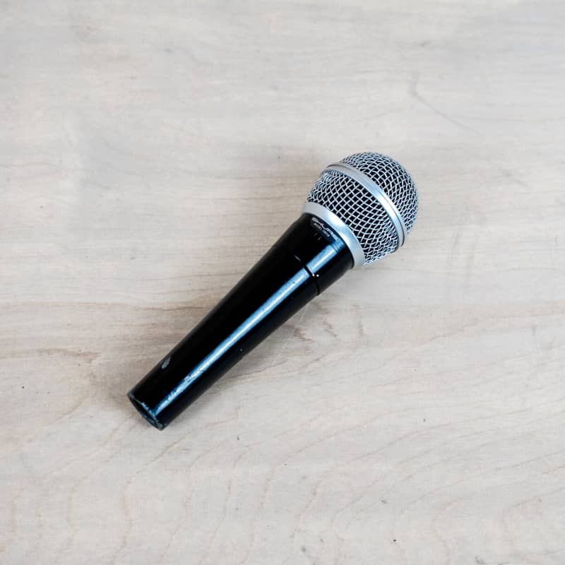 Electro-Voice SM58 Handheld Cardioid Dynamic Microphone Black - used Microphone  Dynamic Cardioid Handheld