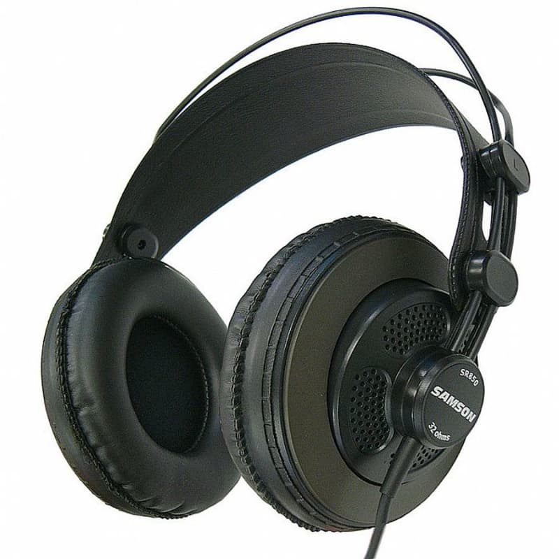 Samson SR850 Headphones () Black – new       headphones