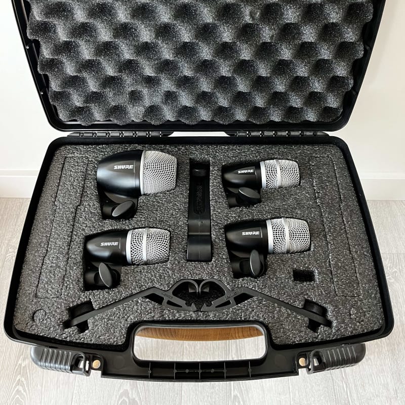 2010s Shure PGDMK4 Drum Micophone Kit with 1xPG52 & 3xPG56... - used Microphone     Drum Microphone