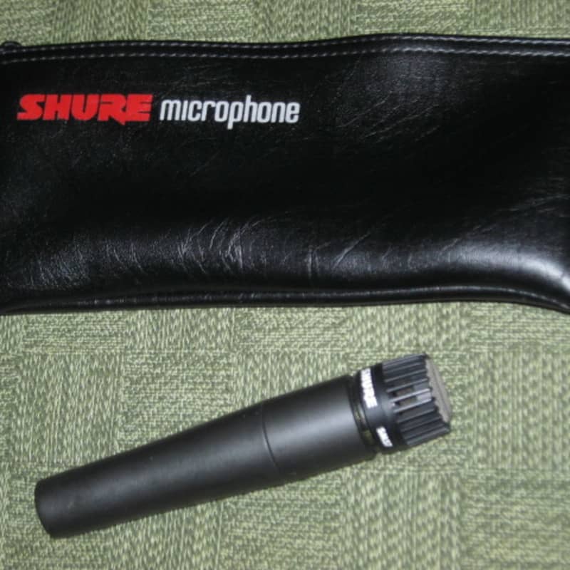 1980s Shure SM57 Cardioid Dynamic Microphone (SM57LC) MIC: dar... - used Microphone  Dynamic