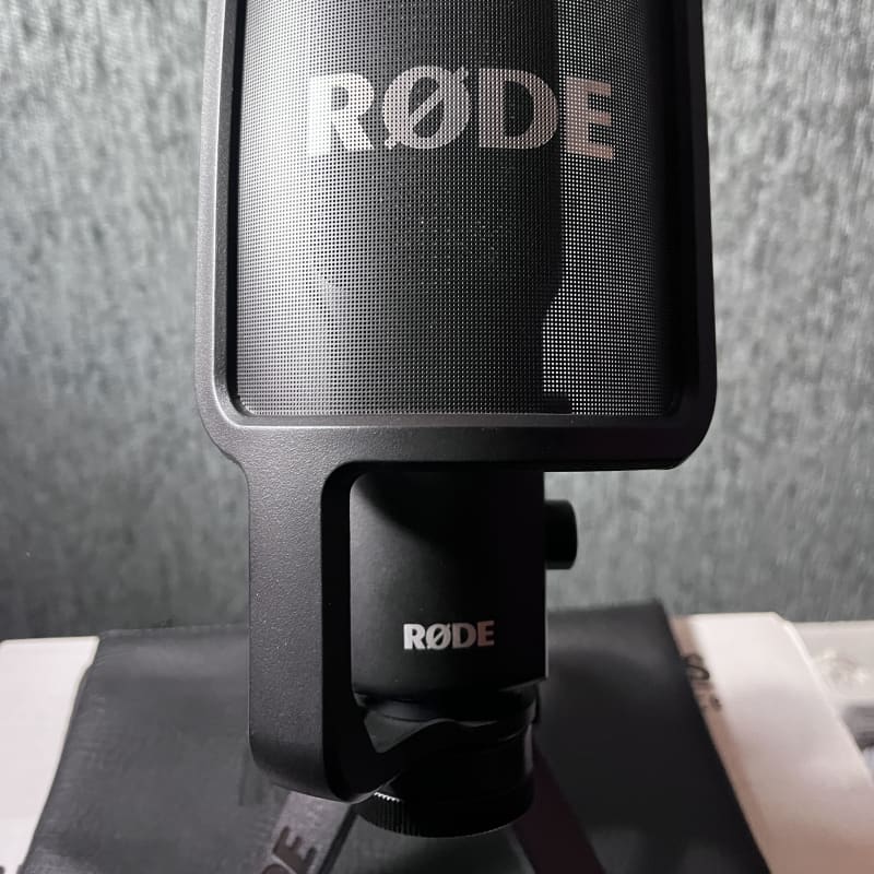 2014 - Present RODE NT-USB Condenser Microphone Black - used Microphone