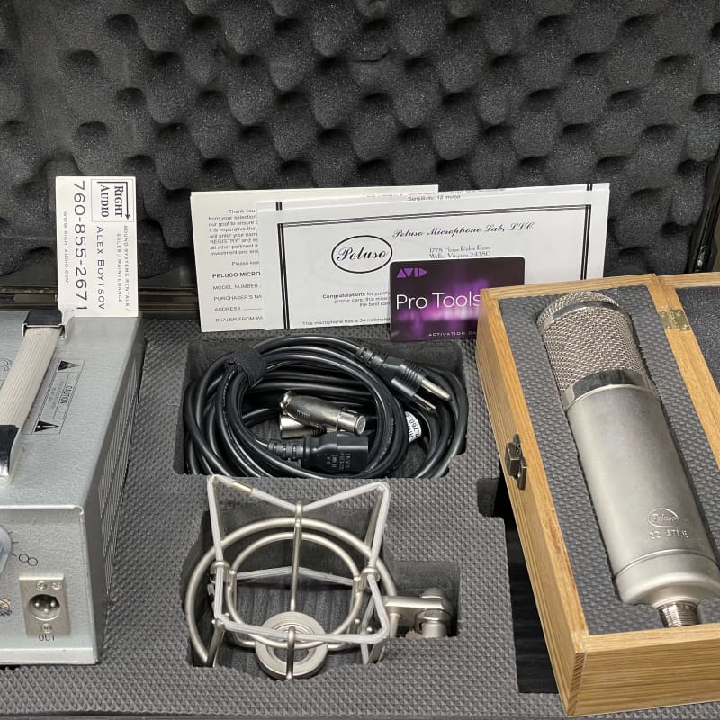 2010s Peluso Microphones 22 47 LE Nickel – used Microphone