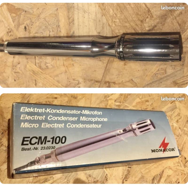 1974 Monacor ECM 100 Argent – used Microphone