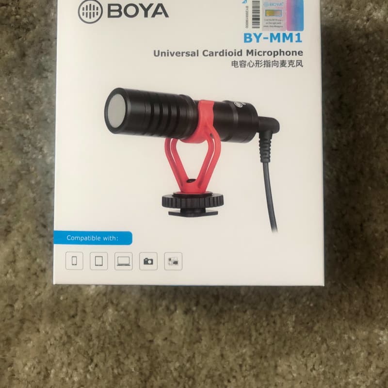 2019 Boya BY-MM1 Black – used Microphone