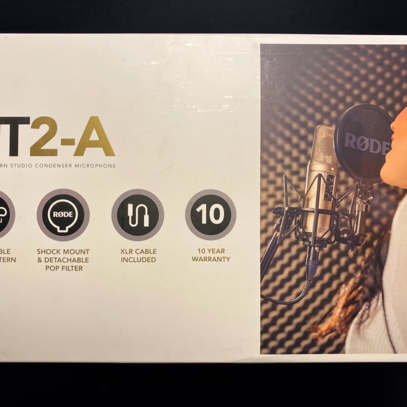 2022 RODE NT2-A Studio Pack Silver – used Microphone