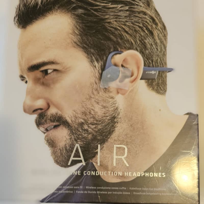 2014 Aftershokz Air Wireless Bone Conduction Headphones … – used    Wireless   headphones