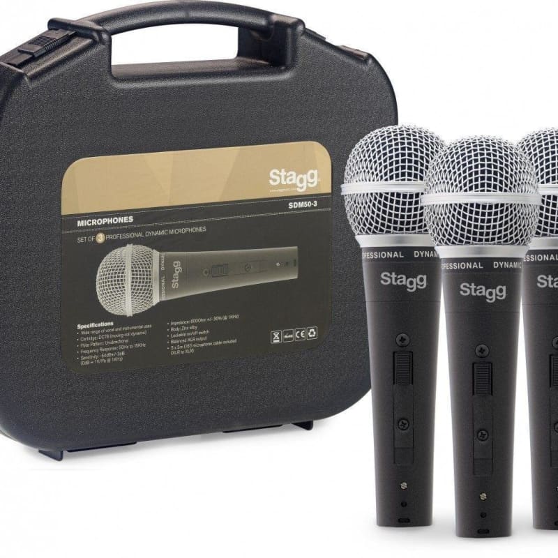 2020 Stagg SDM50-3 Black - used Microphone      Vocal