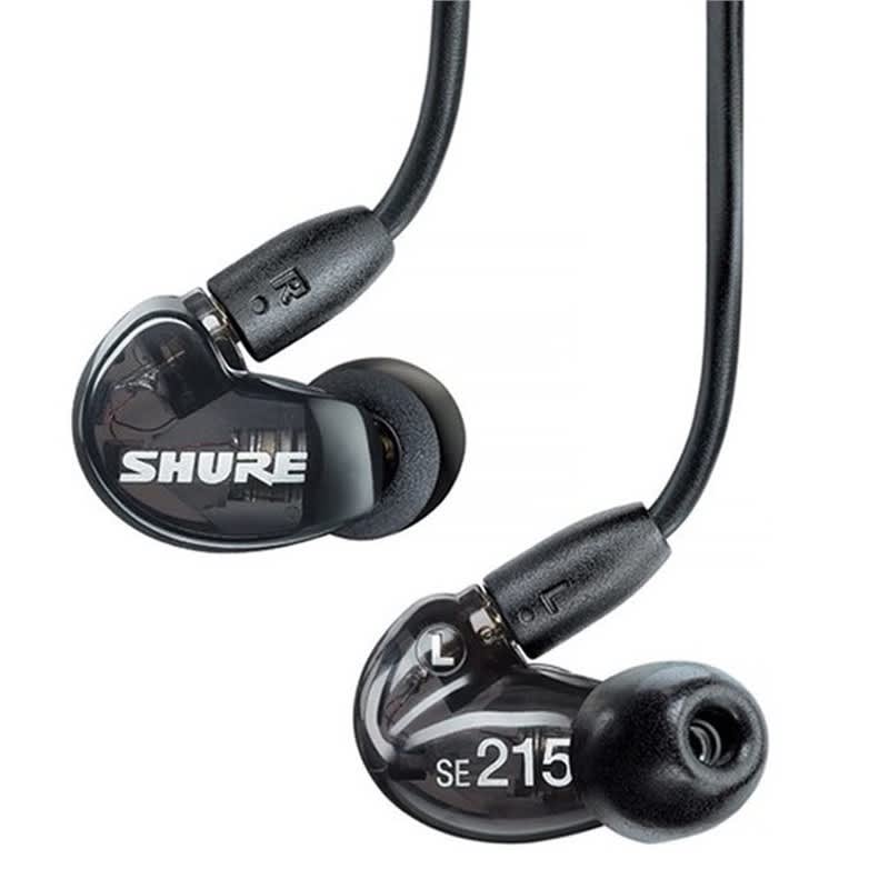 Shure Shure SE215 Sound Isolating Earphones, Black Black - new In-Ear Monitor