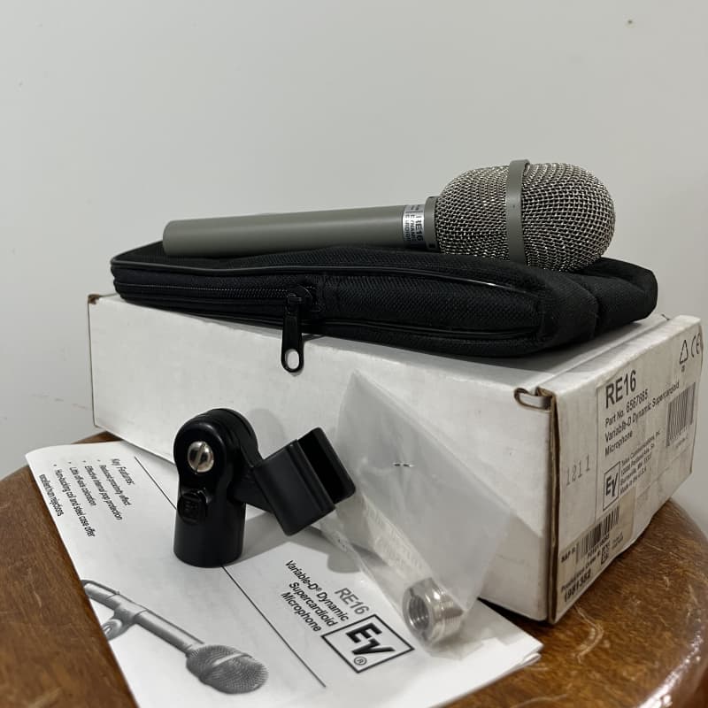 1960 - 2019 Electro-Voice RE16 Supercardioid Dynamic Microphon... - used Microphone Supercardioid Dynamic