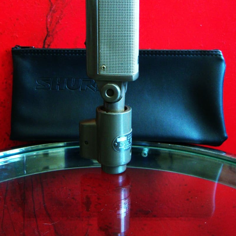 1960's Shure 333 Olive Green - used Microphone      Ribbon