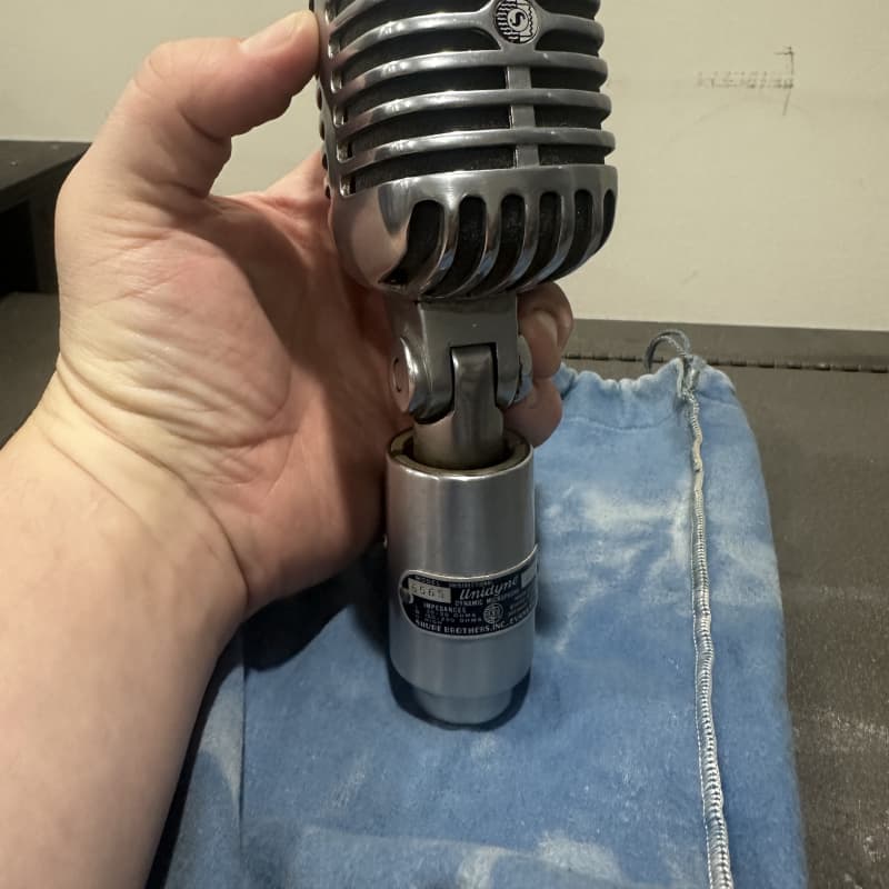 1960s Shure 556S Chrome - used Microphone