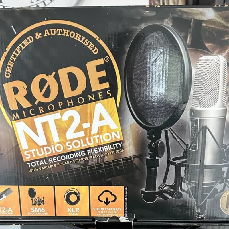 2005 – Present RODE NT2-A Silver – used Microphone     Condenser