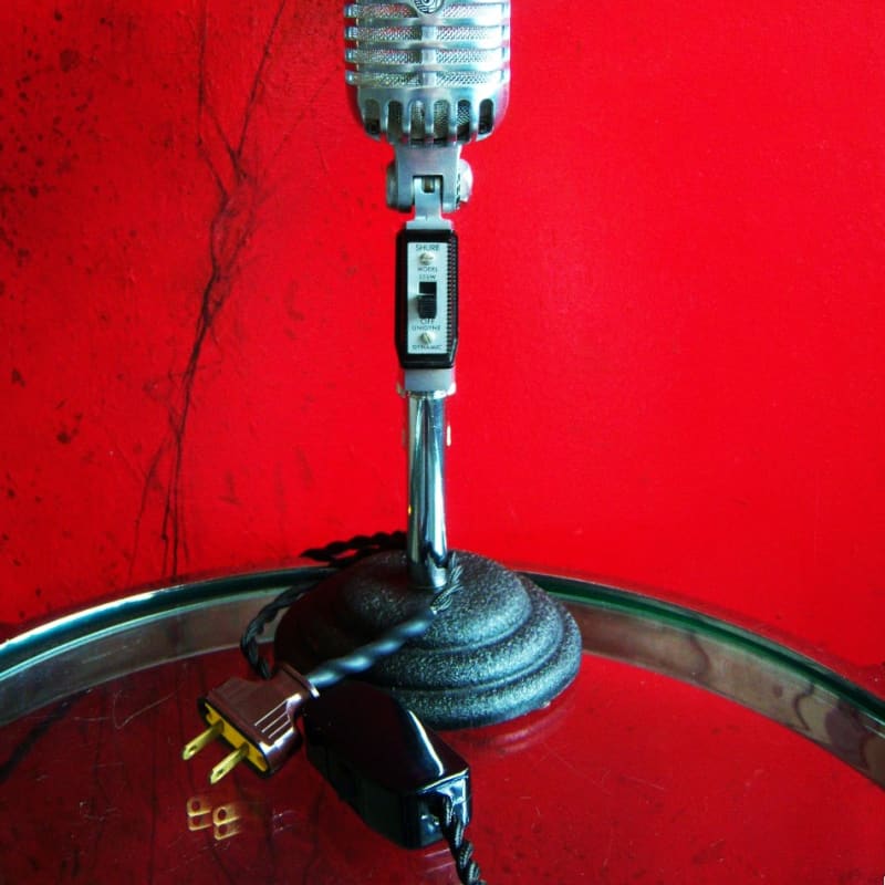 1960's Shure 55SW Cardioid Dynamic Microphone Satin Chrome - used Microphone  Dynamic Cardioid