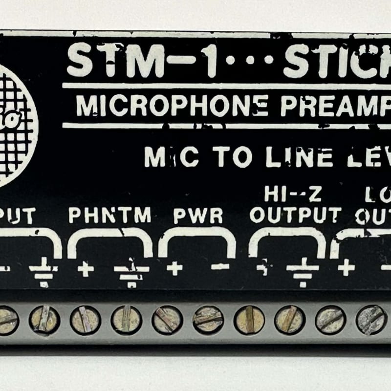 Radio Design Labs RDL STM-1 Stick-On Microphone Preamplifier B... - used Microphone