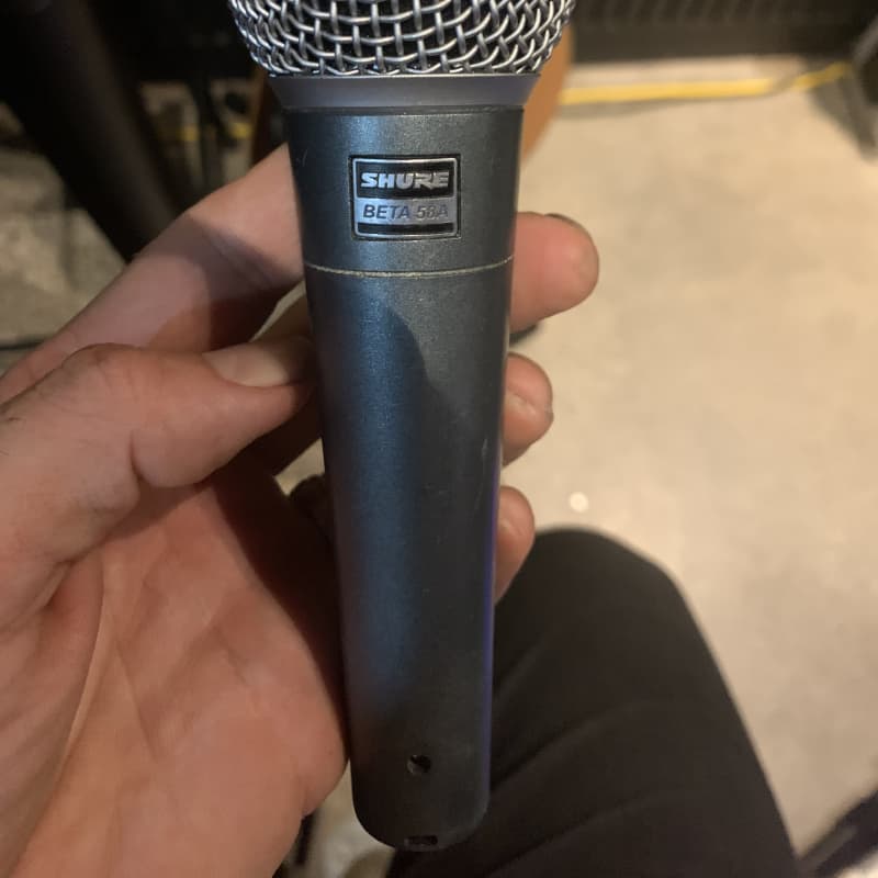 1996 - Present Shure BETA 58A Handheld Supercardioid Dynamic M... - used Microphone Supercardioid Dynamic  Handheld  Vocal