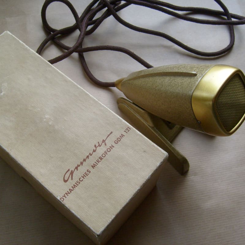 1960 Grundig GDM 121 Gold - used Microphone