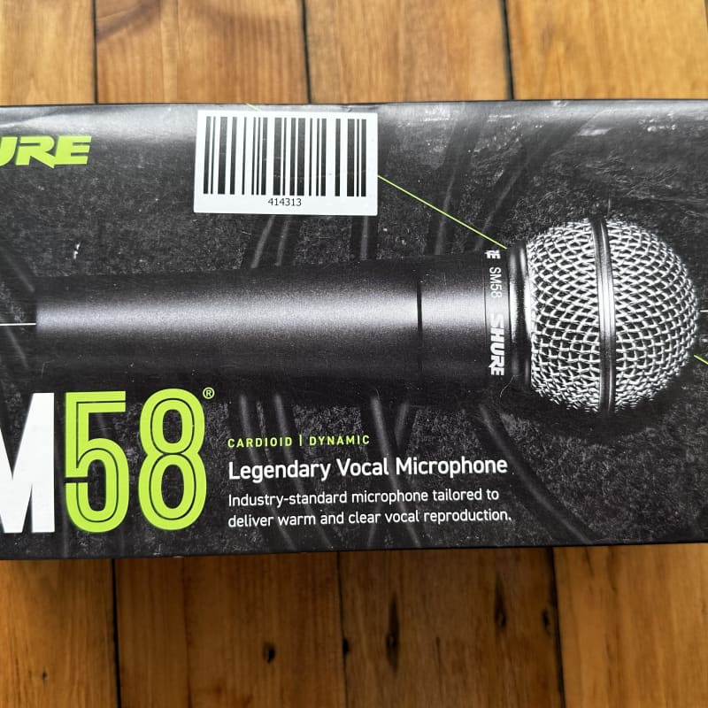 1984 - Present Shure SM58 Handheld Cardioid Dynamic Microphone... - used Microphone  Dynamic