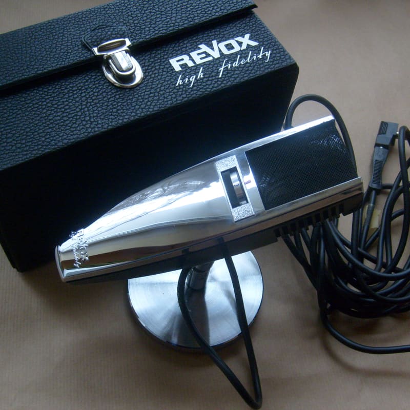 1970 Revox 3377 Silver - used Microphone