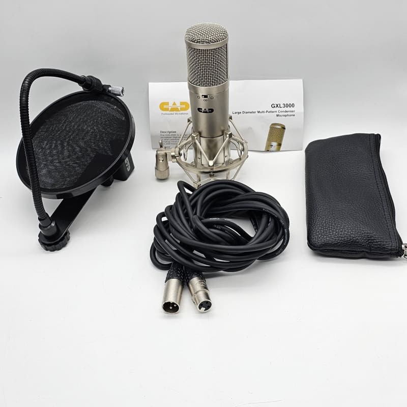 CAD GXL3000SP Studio Pack Gold , champagne - used Microphone     Condenser