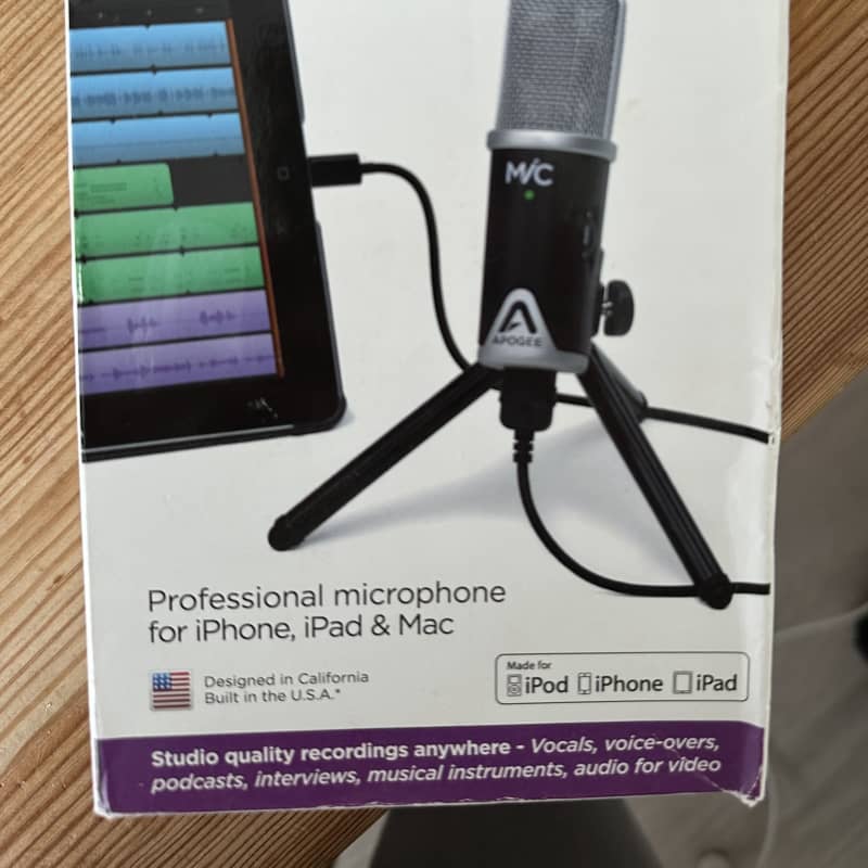 2010s Apogee MiC 96k White – used Microphone    USB microphone