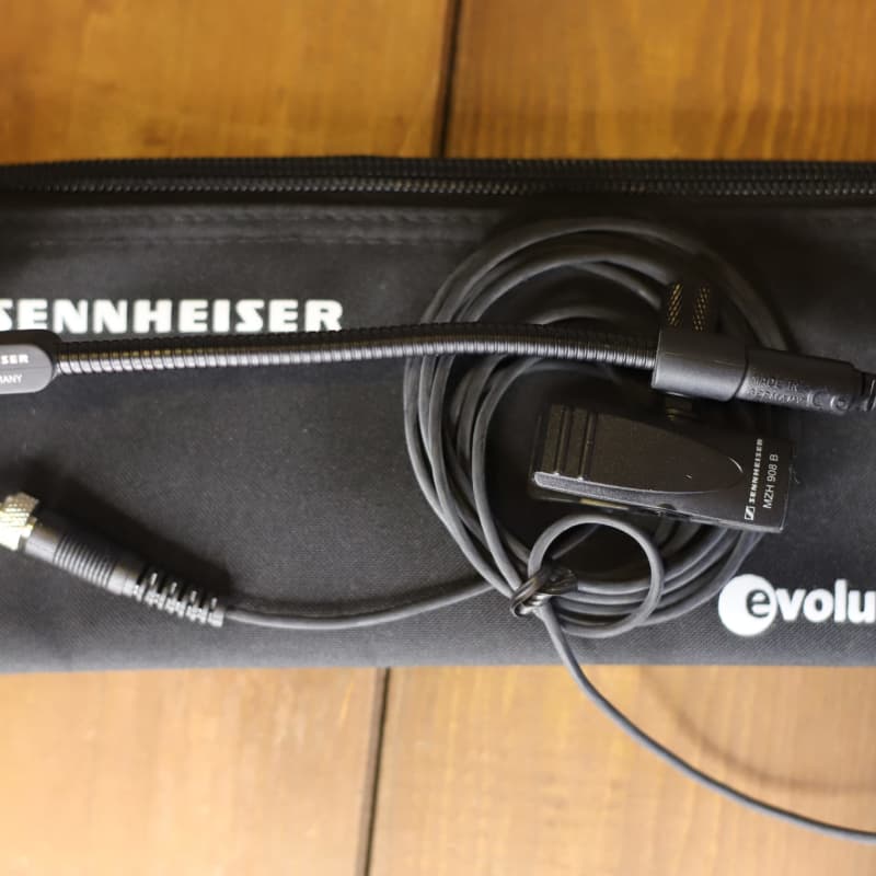 2010s Sennheiser e908B Gooseneck Condenser Black – used Microphone    Gooseneck Condenser