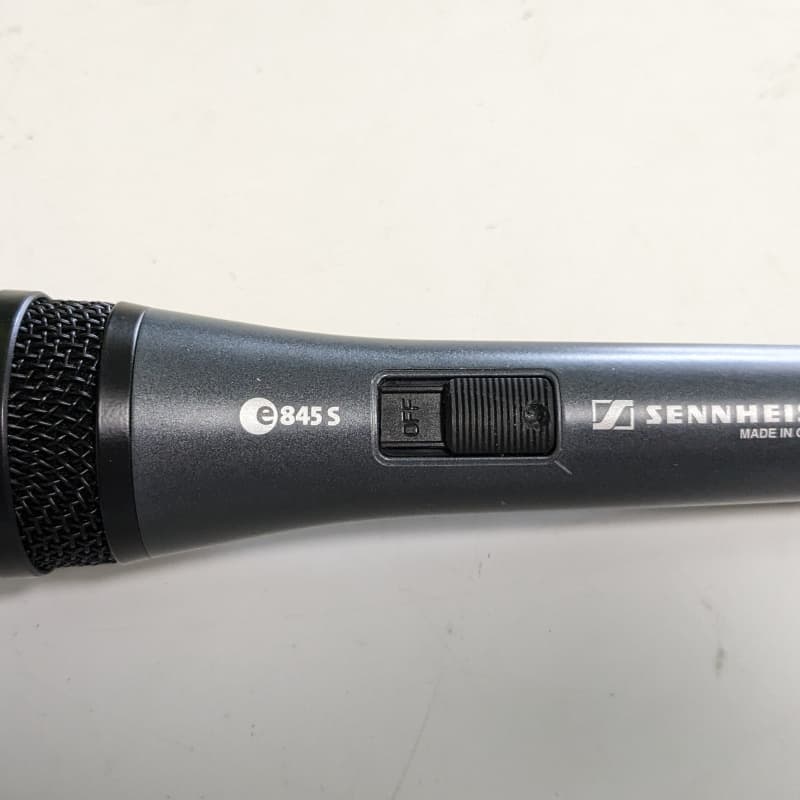 1998 - Present Sennheiser e845 Gray - used Microphone