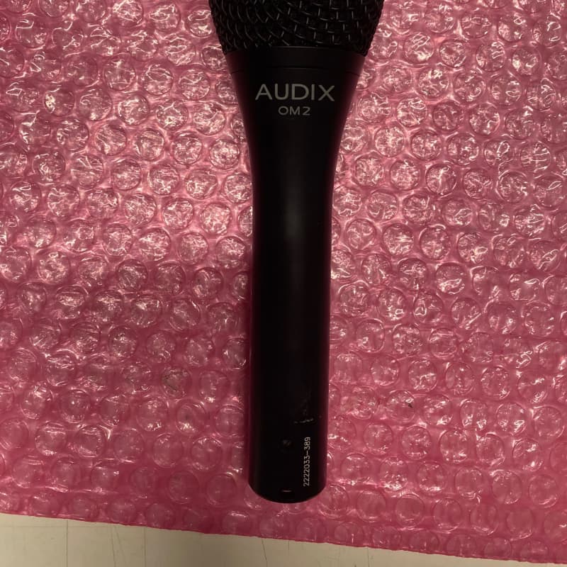 2010s Audix OM2 Handheld Hypercardioid Dynamic Microphone Black - used Microphone  Dynamic