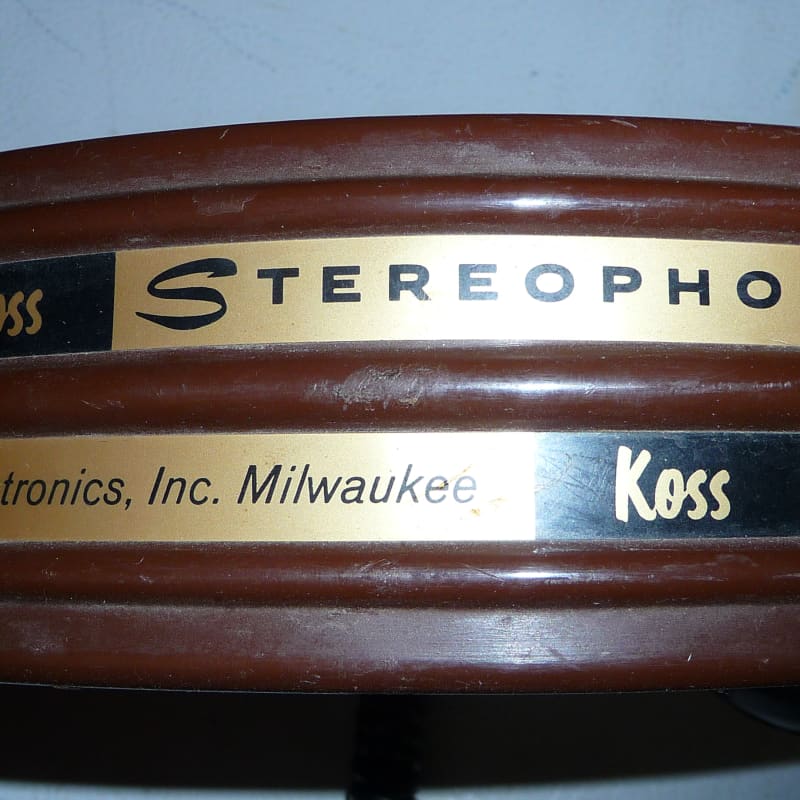 1960 Koss Stereophonic Brown – used       headphones