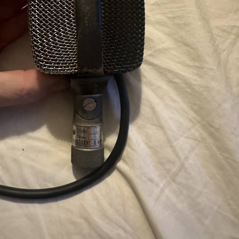 1950s – 1960s AKG D12 Cardioid Dynamic Microphone Silver / Black – used Microphone  Dynamic