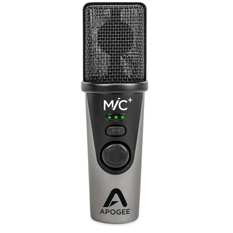 2010s Apogee MiC+ USB Microphone Black - used Microphone