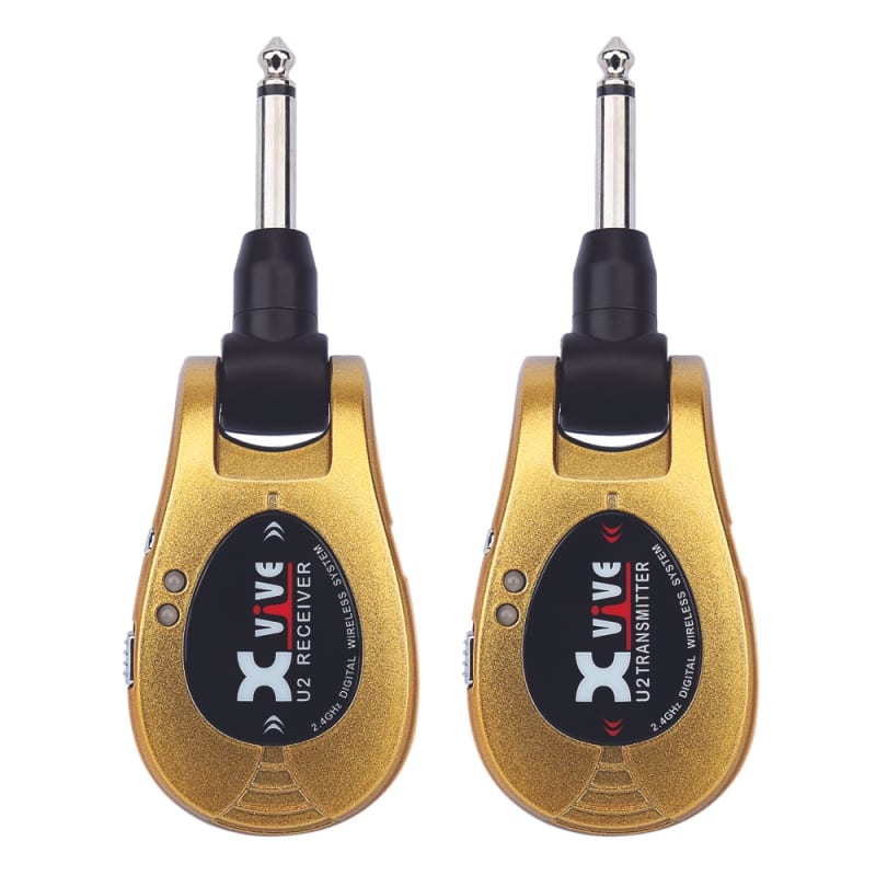 Xvive Wireless Guitar System ~ Gold – new    Wireless