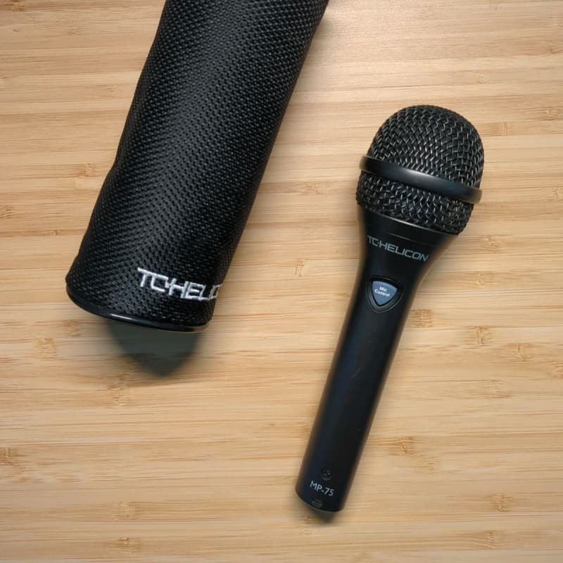 2010s TC Helicon MP-75 Dynamic Microphone Black – used Microphone  Dynamic