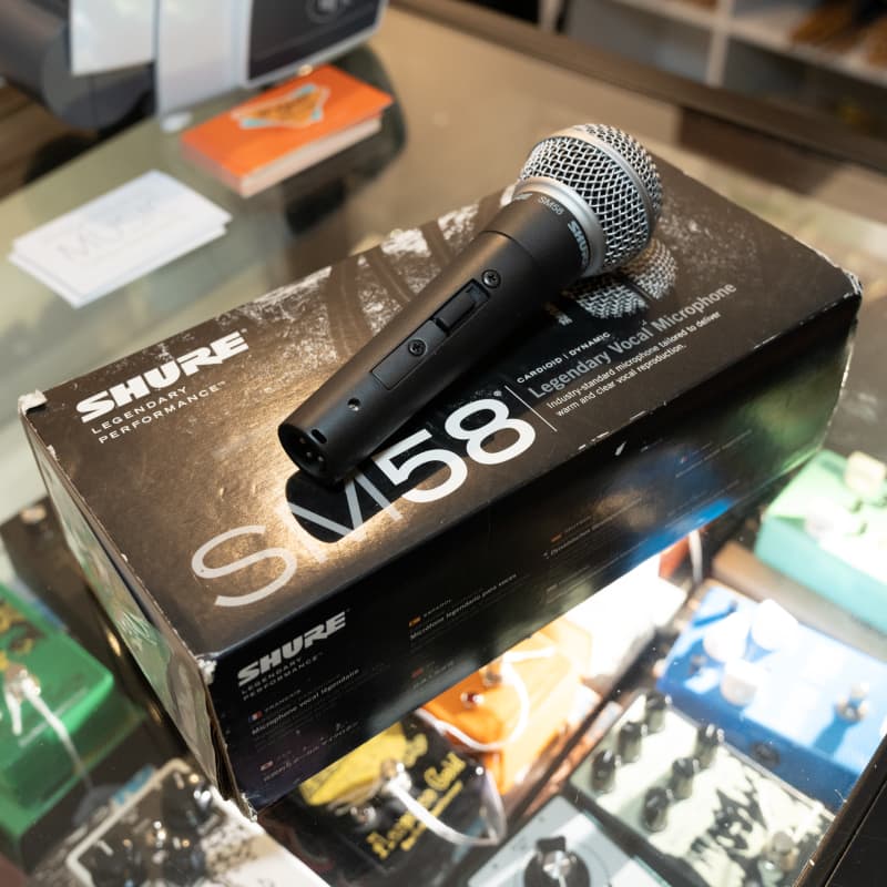 1984 - Present Shure SM58S Handheld Cardioid Dynamic Microphon... - used Microphone  Dynamic Cardioid Handheld