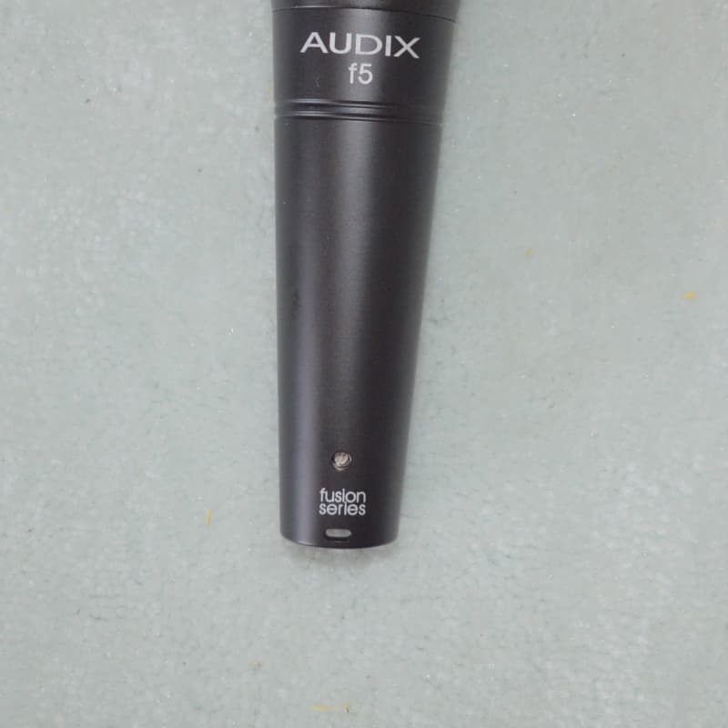 2010s Audix F5 Fusion Dynamic Hypercardioid Instrument Mic Black - used Microphone  Dynamic