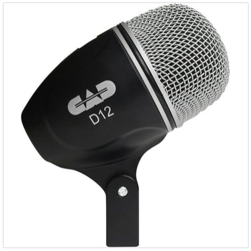 2010s CAD D12 Cardioid Dynamic Bass Drum Mic Black – used Microphone  Dynamic Cardioid  Drum Microphone