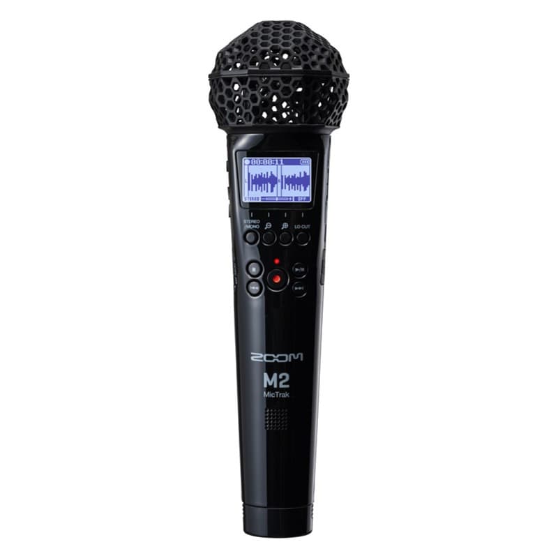 Zoom Zoom M2 MicTrak Handheld Recorder Re – new Microphone    Handheld