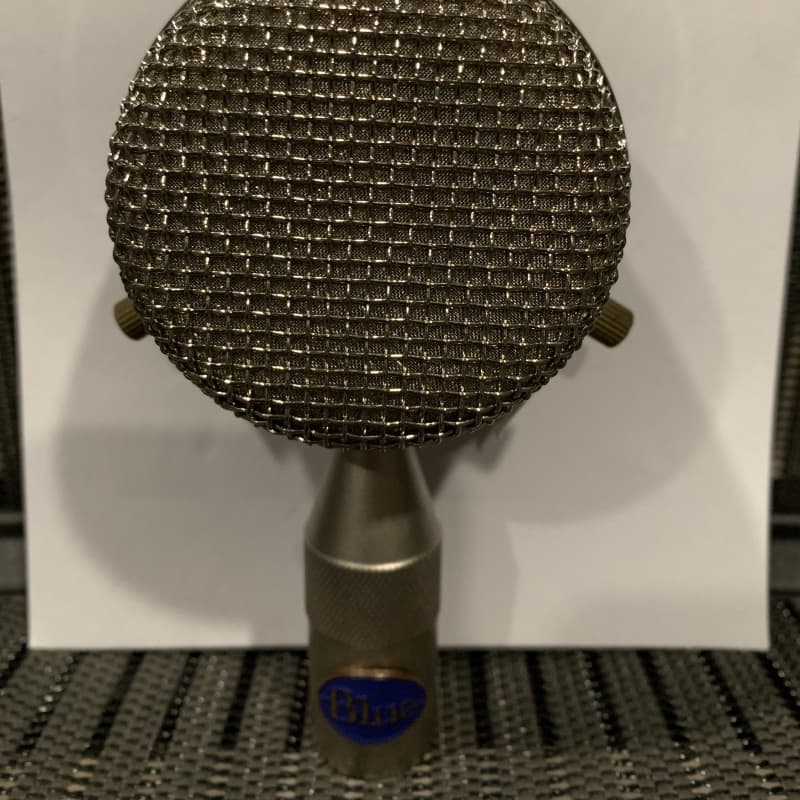 2010s Blue B7 Bottle Cap Mic Capsule Silver - used Microphone   Stage