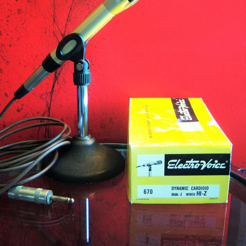 1980’s Electro-Voice 670 Gold – used Microphone