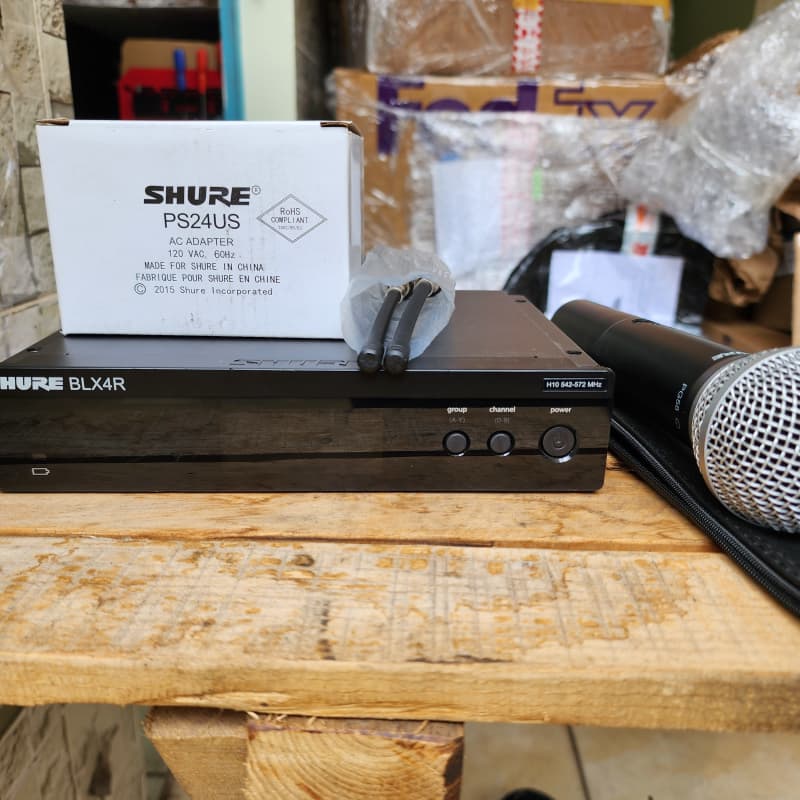 Shure BLX24 PG58 China – used Microphone   Wireless