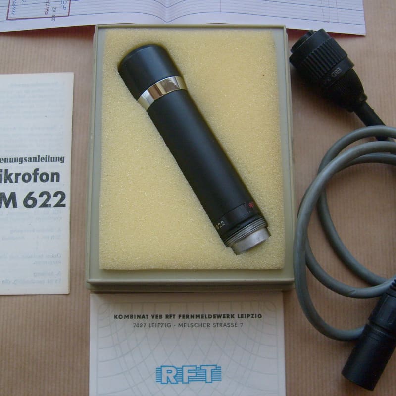 1989 RFT Neumann Gefell DM 622 Blue – used Microphone    Studio Microphone