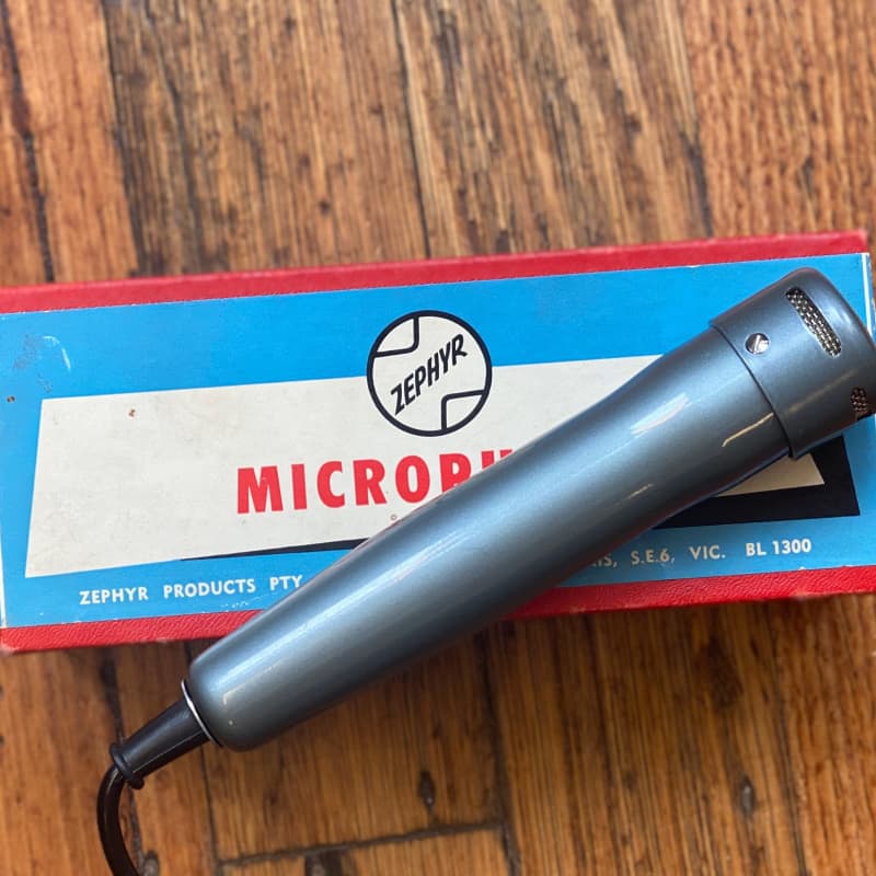 Mid 1960s Zephyr 24 MA/C Powder Blue - used Microphone