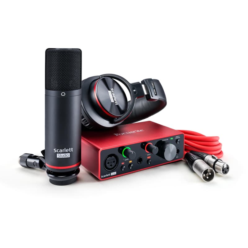 2019 – Present Focusrite Scarlett Solo Studio 3rd Gen USB Reco… – new       headphones