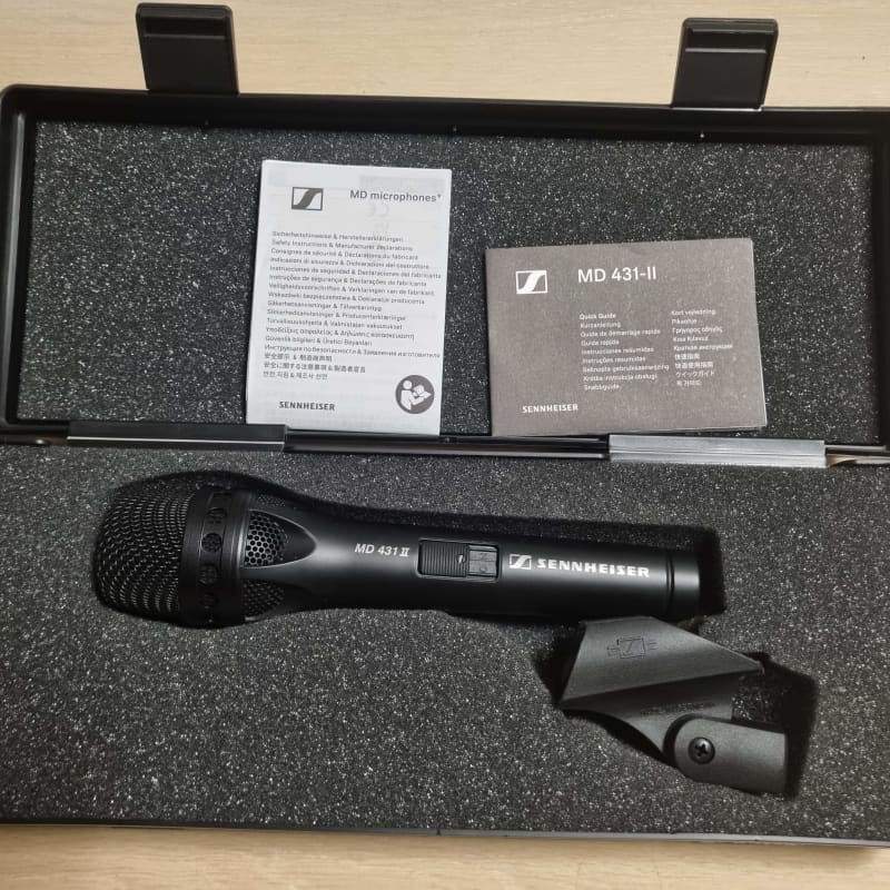 2010s Sennheiser MD 431 II Dynamic Black – used Microphone  Dynamic