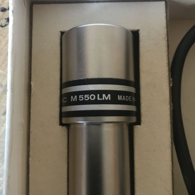 1970 s Beyerdynamic M550LM Silver - used Microphone  Dynamic