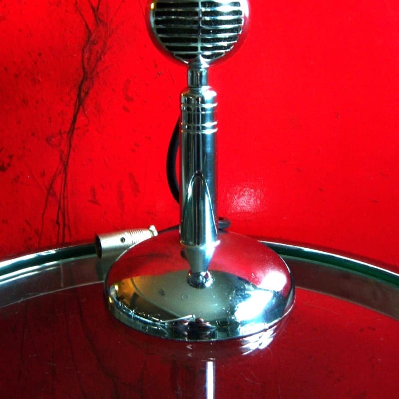 1940s RCA MI-12017-G chrome - used Microphone