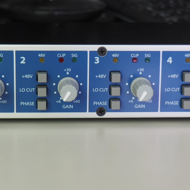 2010s RME QuadMic II 4-Channel Microphone Preamp Blue – used Microphone