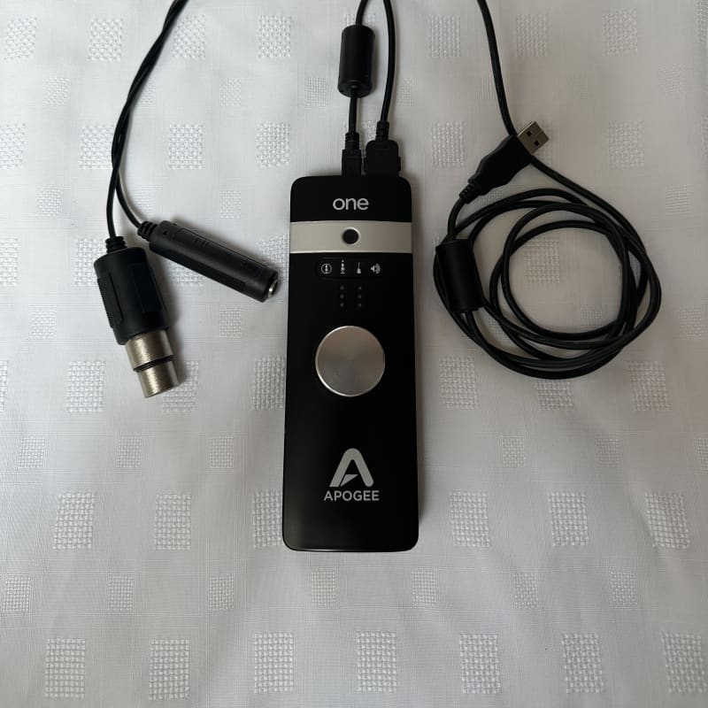 2010s Apogee ONE 2×2 24-Bit 96kHz USB Audio Interface for iOS … – used Microphone