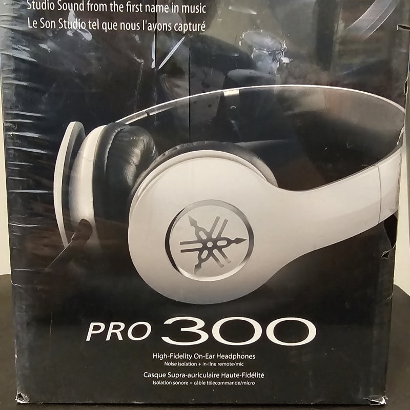 2010s Yamaha Pro 300 High-Fidelity On-Ear Headphones for App… – used     Headset  headphones