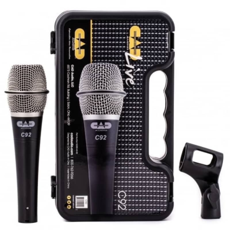 2020 - Present CAD C92 Handheld Cardioid Condenser Microphone ... - used Microphone