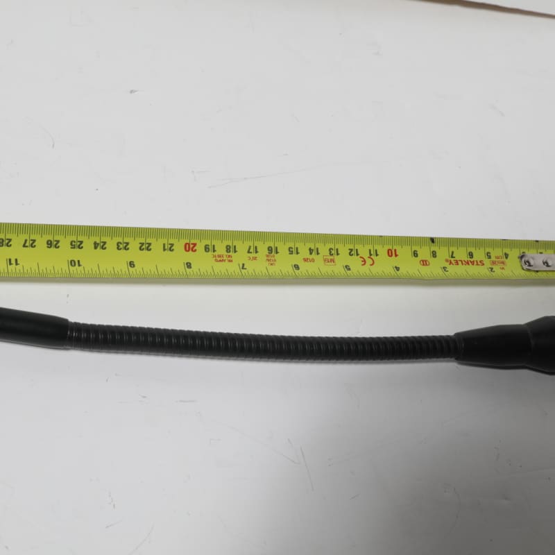 Unknown Gooseneck Microphone 30cm bare cable termination Black – used Microphone    Gooseneck